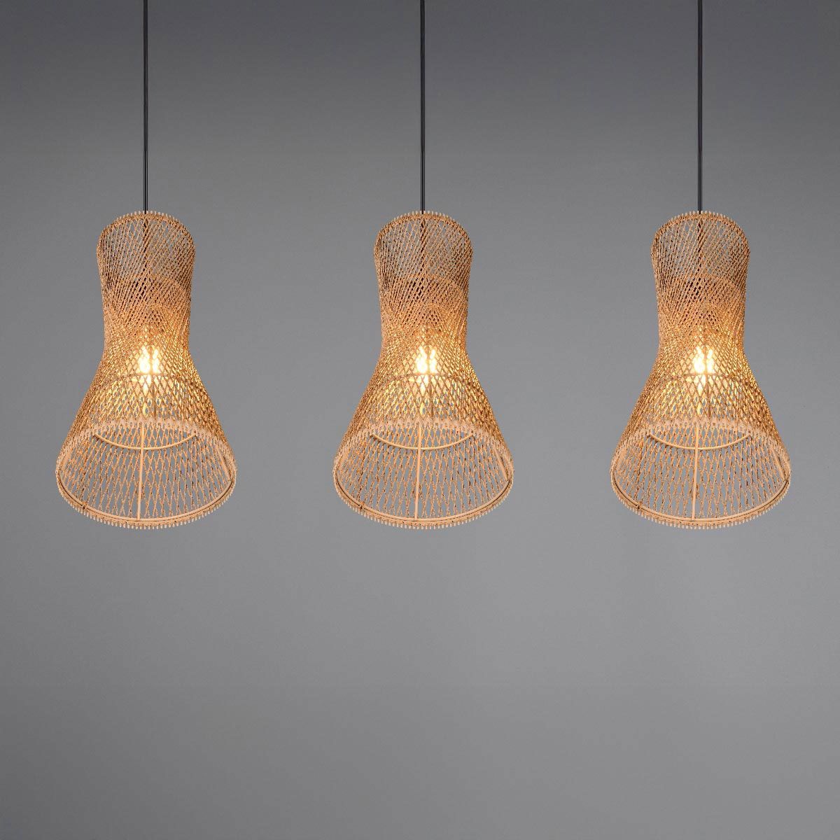 Lampadari & plafoniere: Pendelleuchte,Papiergarn, 75 cm x 20 cm – Nuovo (secondo la descrizione) da Kreuzlingen venduto da Smart-Light 2