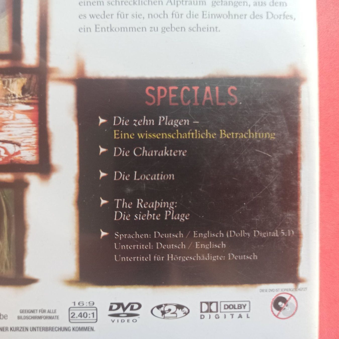 Alle DVDs: The Reaping – Gebraucht aus Dübendorf von kb86_MOVIE 2
