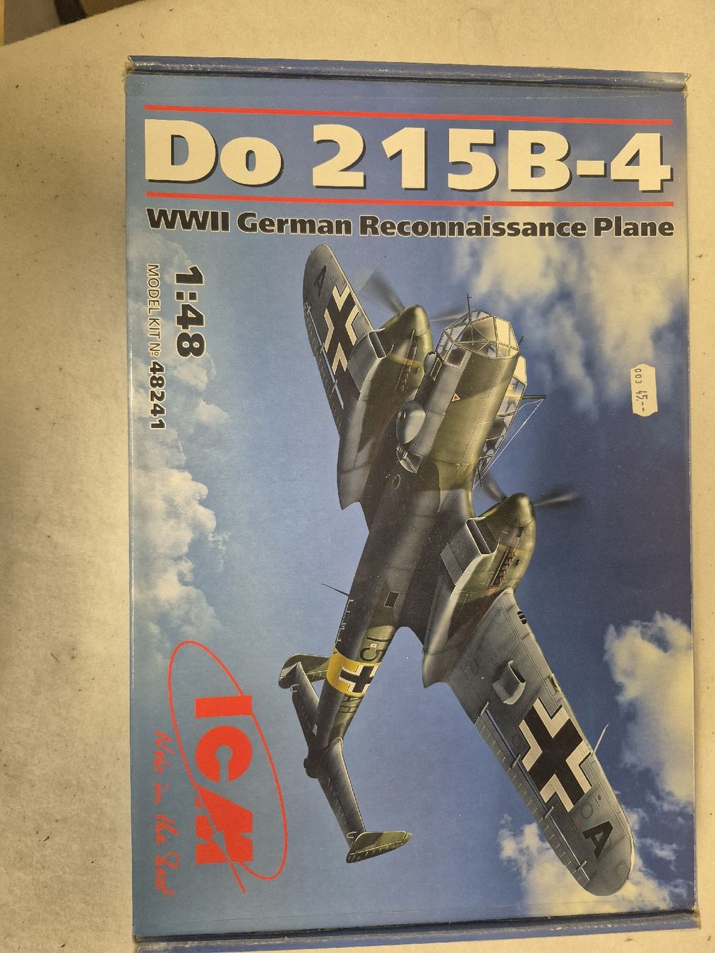 Modellbausätze & Standmodelle: Modellbau Flugzeug Do 215B-4 1:48 OVP  – Gebraucht aus Wald ZH von recher67