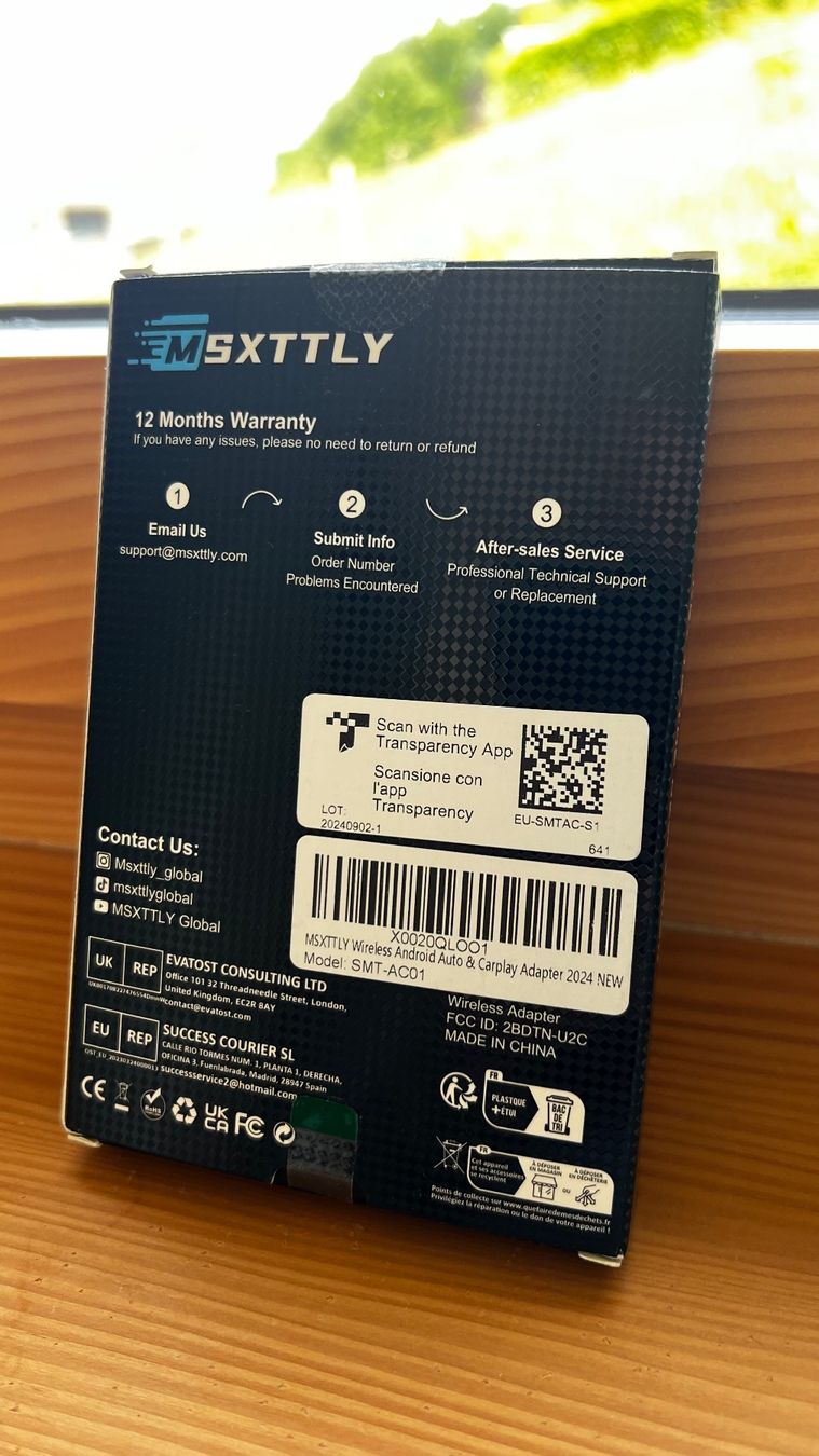 Unità & Adattatore: Carplay Adapter Usb-c Usb-a Wireless Carplay Android Auto – Nuovo (secondo la descrizione) da Triesenberg venduto da alfro91 2