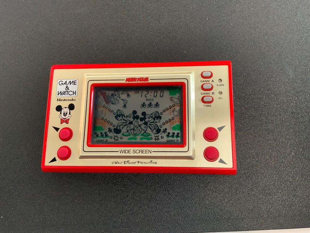 Game Watch Mickey Mouse Nintendo 1981 Gebraucht In Begnins F r CHF 