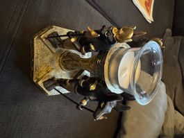 Bougeoir Anubis Égyptien Vintage - Déco d'intérieur chic!
