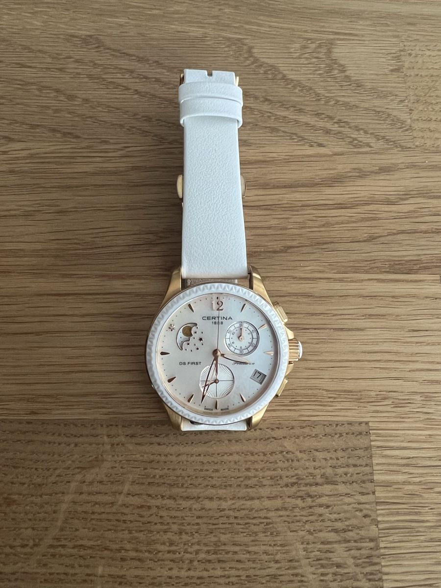 Certina Orologi: Certina DS First Lady Moon Phase Armbanduhr – Usato da Thal venduto da per_mr5j 4