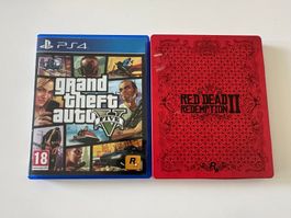 Red Dead Redemption 2, GTA 5, Sony Playstation 4, PS4, PS5