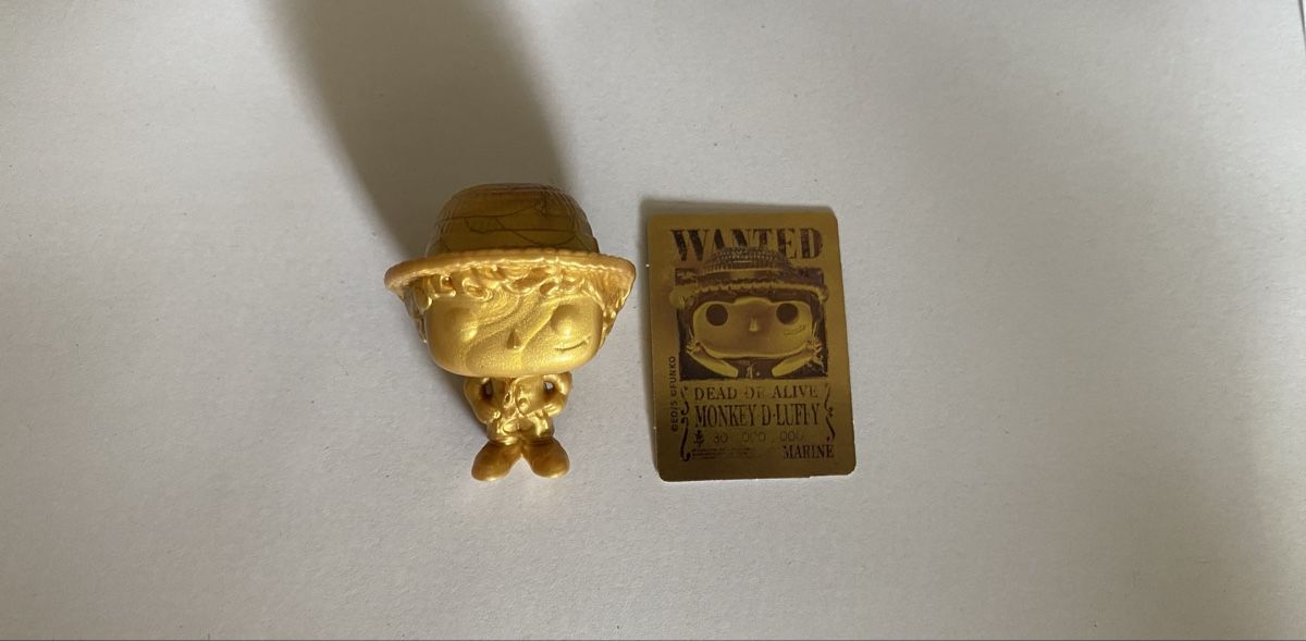 Funko Statuette: Kinder Joy One Piece (Luffy) – Nuovo e nell'imballaggio originale da Zollikofen venduto da Shiraga