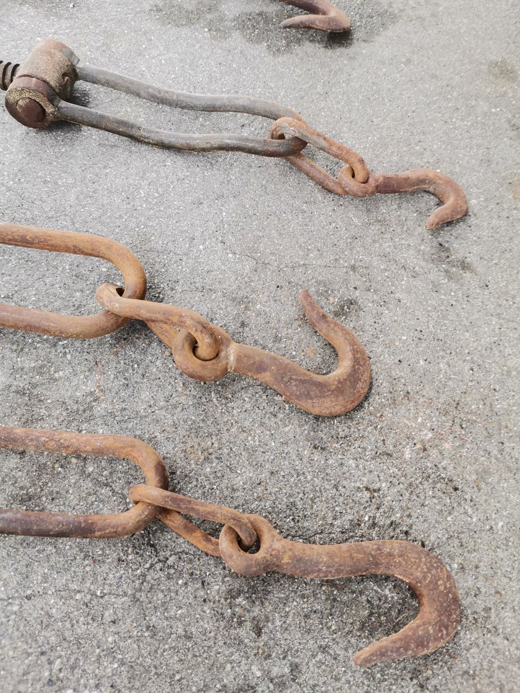 Alle Werkzeuge: Alte Zurrketten Spanner, Kettenspanner, Bundspanner, Spanner – Gebraucht aus Wiedlisbach von materialkreislauf 3
