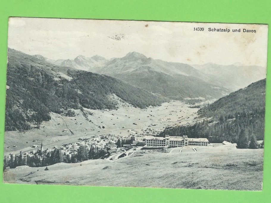 Cartoline postali: Schatzalp und Davos – Usato da Zürich venduto da t24_de