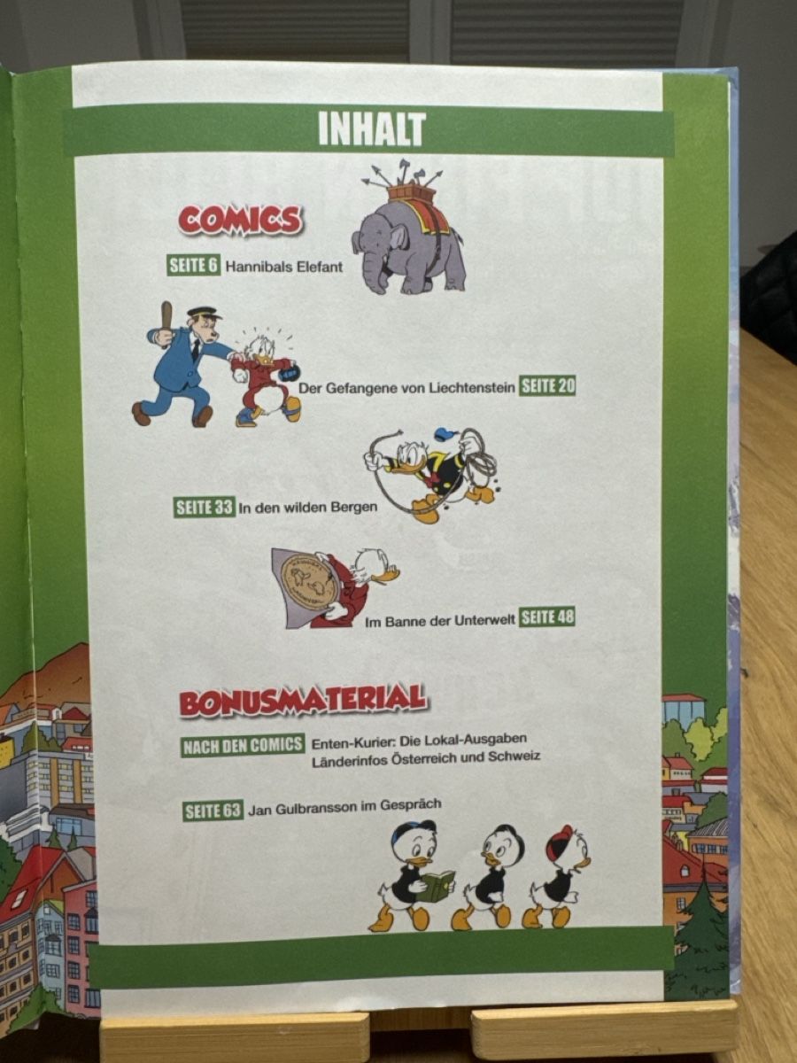 Fumetti: Die Ducks in den Alpen Comic – Usato da Kestenholz venduto da smsale23 3
