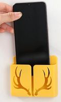 Hirsch Geweih Handy Halter - Gelb