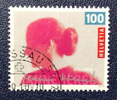 Nr.1367 100 Geburtstag Jeanne Hersch GESTEMPELT  ﻿  