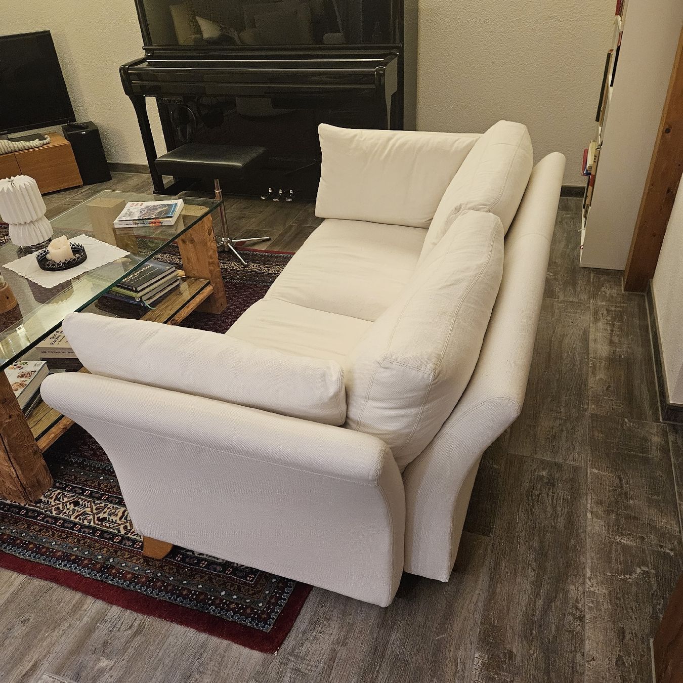 Divani: Sofa 2-Sitzer creme, weiss – Usato da Wettingen venduto da Christianv 2