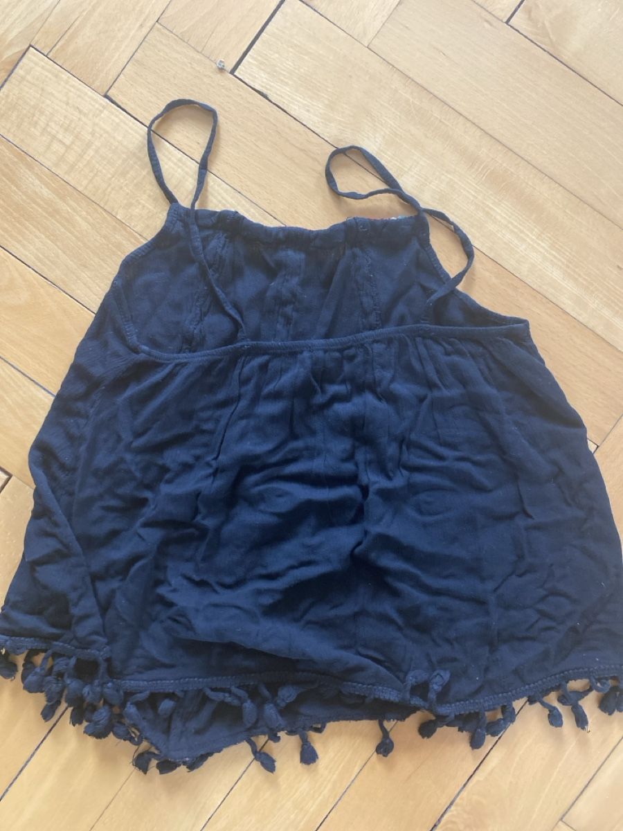 Camicette, T-shirt & Top: Top été noir boho taille XS – Usato da Küssnacht am Rigi venduto da CALIFRASQUI 1
