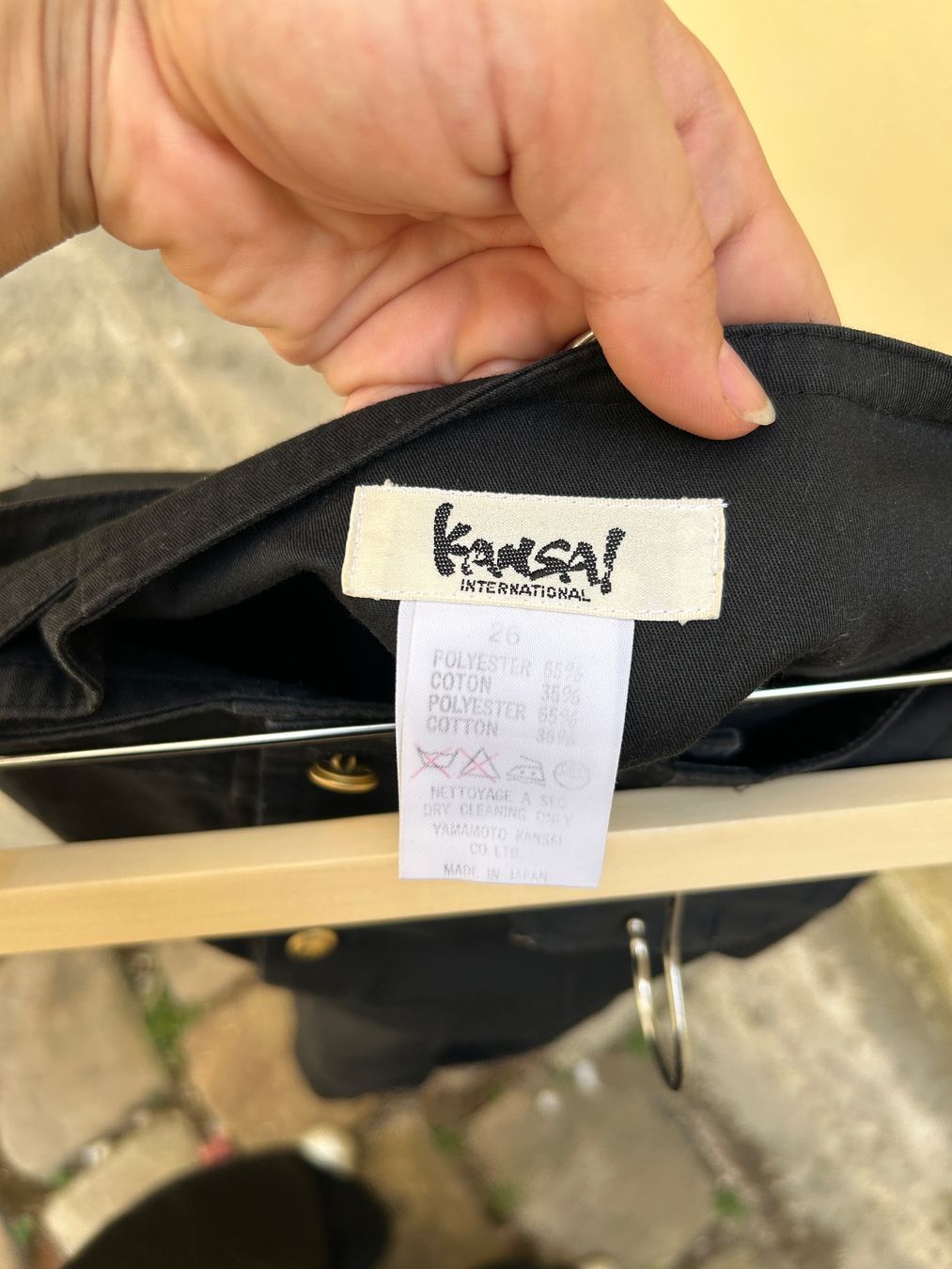 Pantaloni: kansai Yamamoto pants – Usato da basel venduto da wastedworld 6