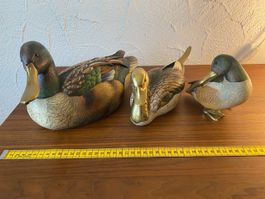 Malevolti Enten Set mit viel Messing