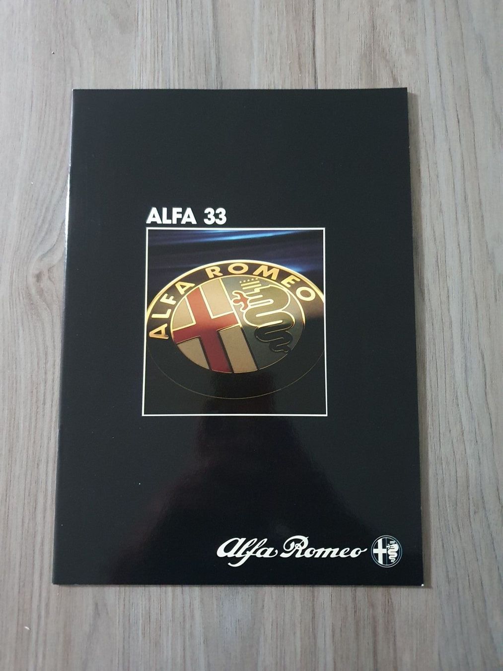 Alfa Romeo Documenti: Alfa Romeo 33 Prospekt – Usato da Baar venduto da RDNA