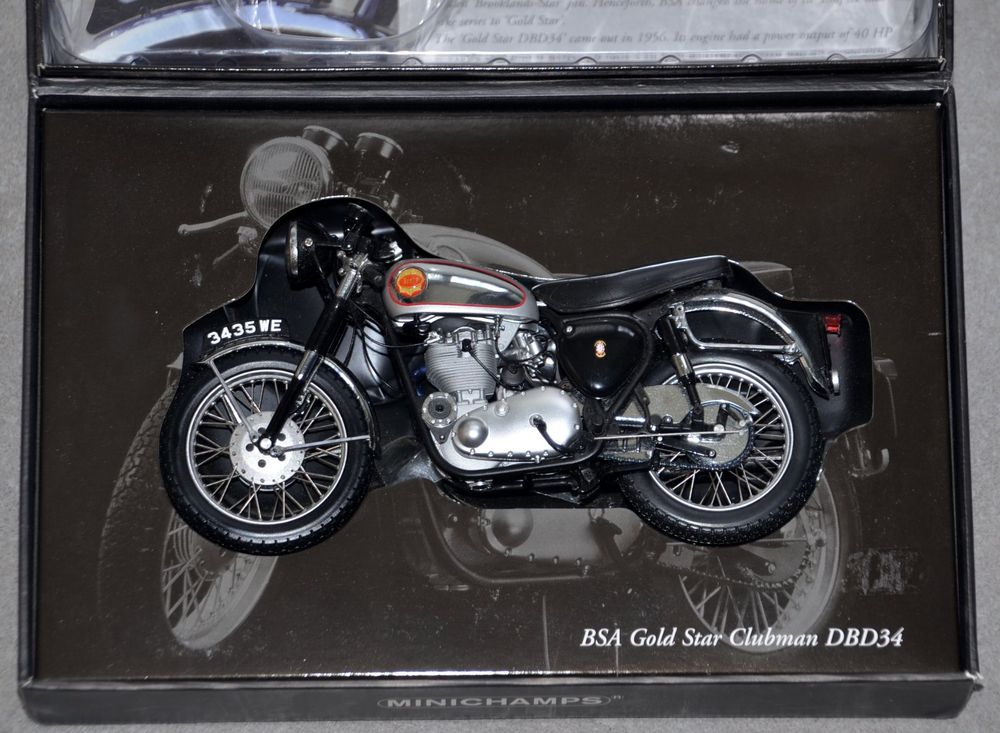 Minichamps 1:12 BSA Gold Star Clubman DBD34 | Kaufen auf Ricardo