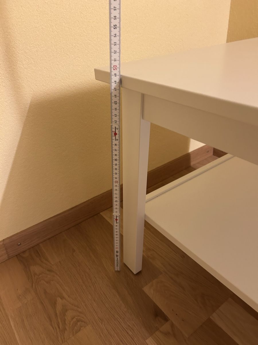 Tavoli: Couchtisch weiss mit Ablage -schlicht und modern – Usato da Maisprach venduto da _aliciarebecca_ 5
