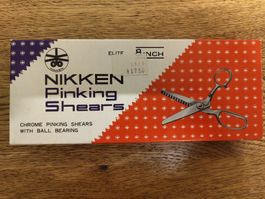 Nikken Pinking Shears, 8 Inch, Chrome, mit Box