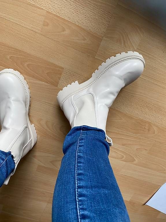 Scarpe da donna: Stiefel Gr. 39 Beige – Nuovo (secondo la descrizione) da Hettlingen venduto da BKH2021 3