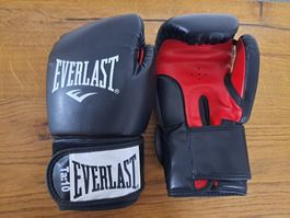 Everlast Boxhandschuhe Ta:10, Schwarz/Rot
