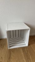 3 weisse Holzkiste in sehr gutem Zustand!
