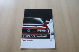 VW Corrado G60 - Original Prospekt - 8/1989