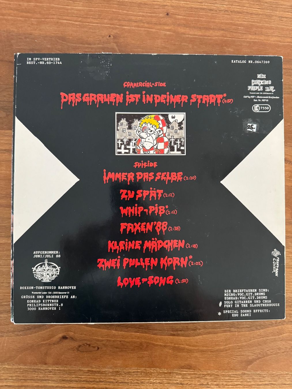 Vinyles: Abstürzende Brieftauben - Entschuldigen sie bitte – D'occasion à Stetten AG par Rvipersnake 1