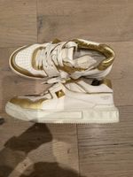 Valentino Garavani Sneaker weiss gold guter Zustand