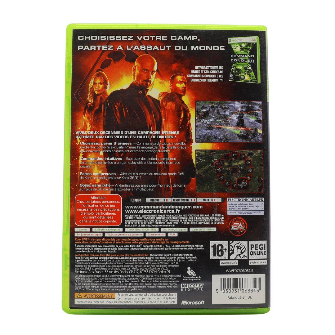 Spiele: Command & Conquer 3: Kane's Wrath - Xbox 360 – Gebraucht aus Paudex von dindeboy 2