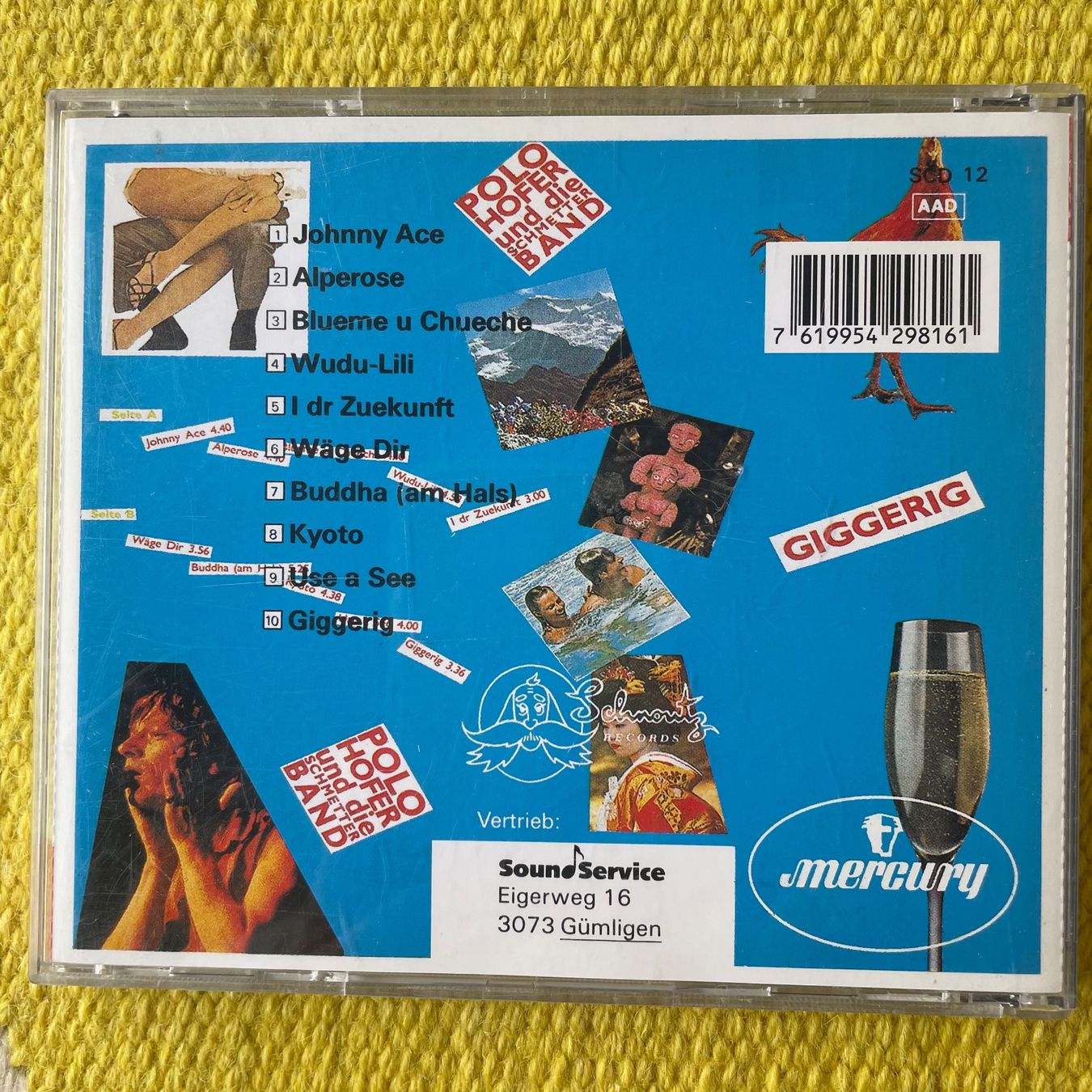 CD: POLO HOFER-GIGGERIG85 – Usato da Rorschacherberg venduto da CD-Roli 1