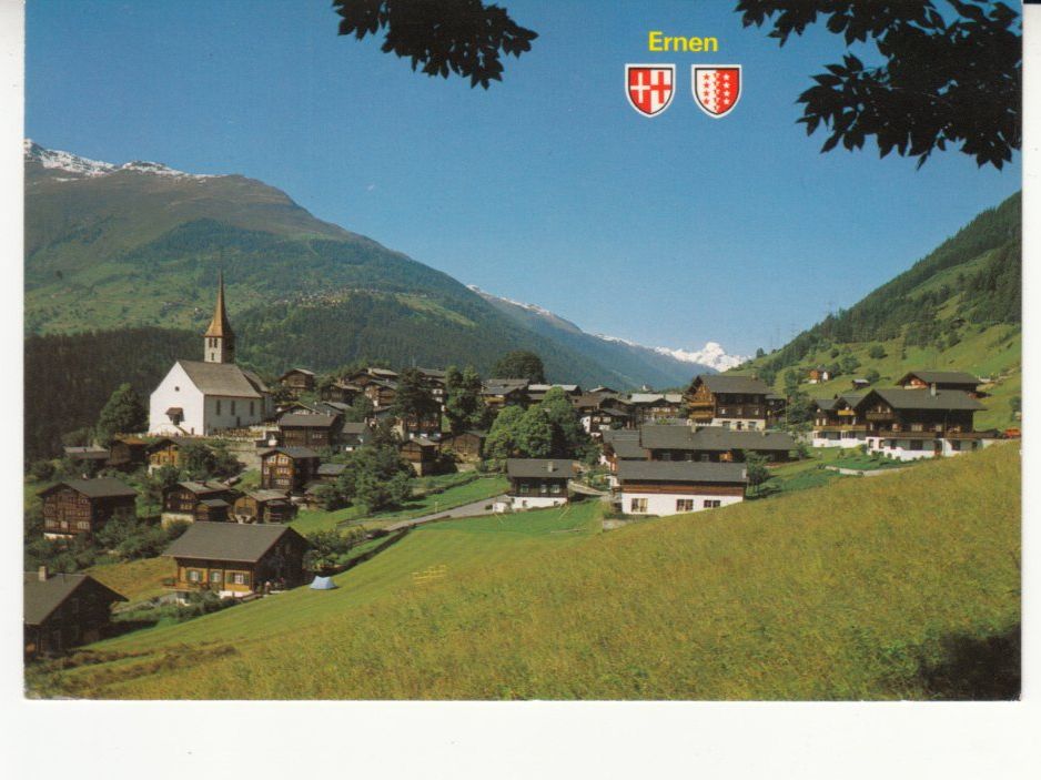 Cartoline postali: Ernen 1986 – Usato da Bürglen TG venduto da StampGraf