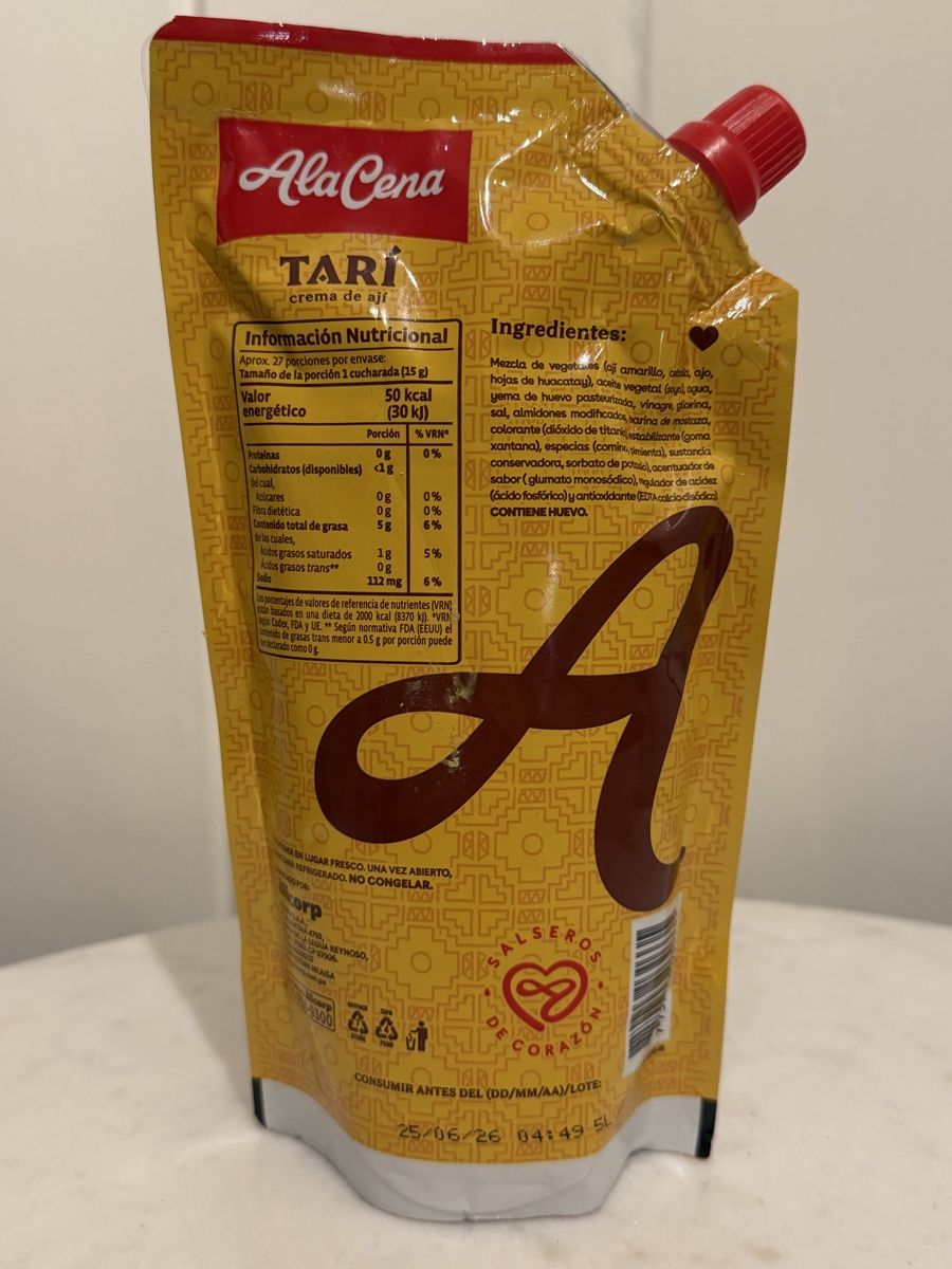 Lebensmittel & Spezialitäten: Peru Tari Crema de Aji amarillo – Neu und originalverpackt aus Gunten von starfish3 1