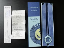 Swatch AP Royal Pop Neu mit Quittung 