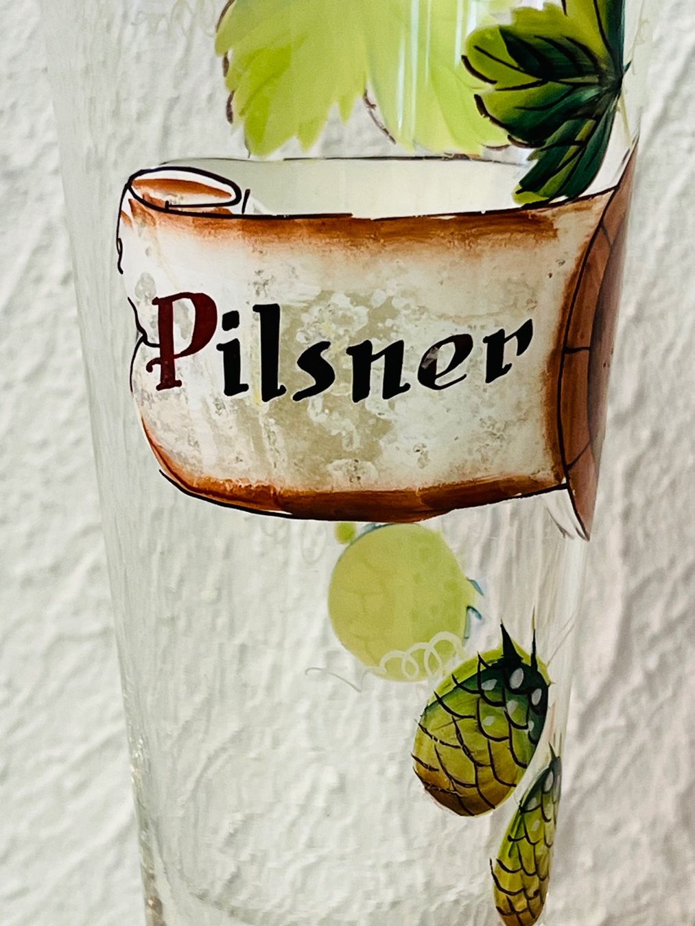 Bicchieri: Bierglas mit Emaillemalerei – Usato da Kandergrund venduto da honey-art_and_more 2