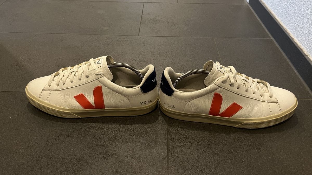 Veja Scarpe da uomo: Veja Campo Leather white orange fluo Gr. 45 – Usato da Aeschi b. Spiez venduto da lou_d5wc 5