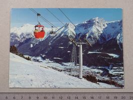 Scuol Tarasp Vulpera, Winter, Gondelbahn, Motta Naluns