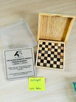 Holz Spiel Schachbrettpuzzle