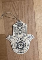 Holz Deko Hand Fatima Glücksbringer Wandbehang