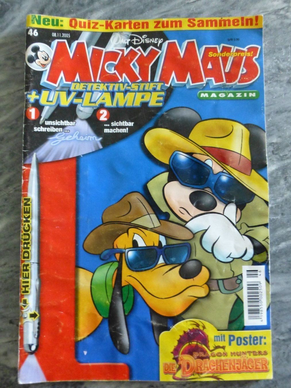 Fumetti: Micky Maus Heft - Nr. 46 / 08.11.2005 – Usato da Basel venduto da Falconis