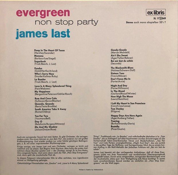 Dischi in vinile: 6x LPs James Last – Usato da Grüningen venduto da azulvinyl 1