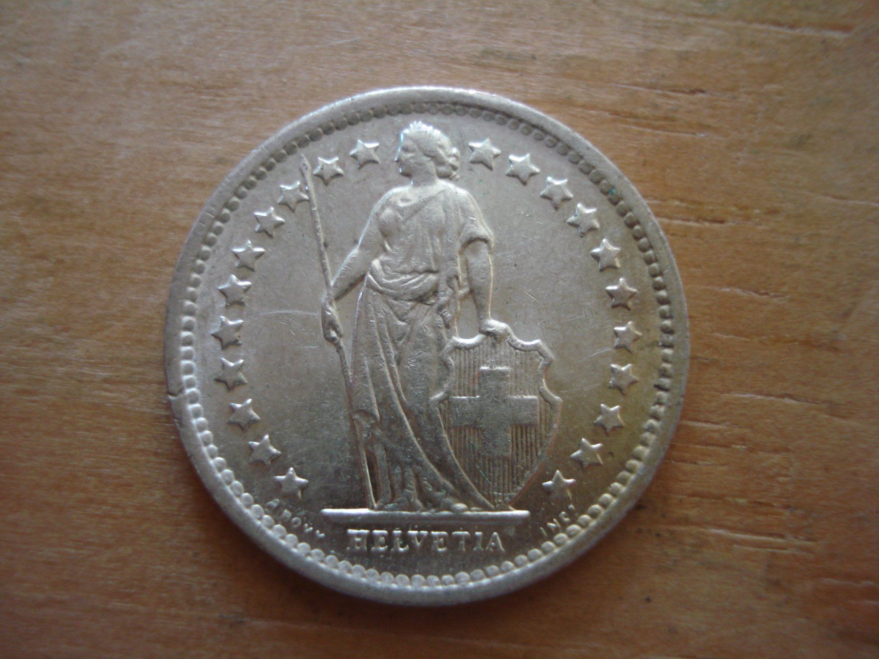 Tutti le monete: (N4) 1/2 Franken 1965 UNZ – Usato da Erlach venduto da Net-Coins 1