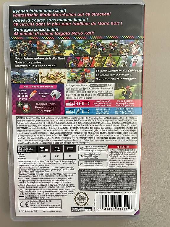 Giochi: Mario Kart Deluxe 8 – Usato da Unterägeri venduto da Frederik1 2