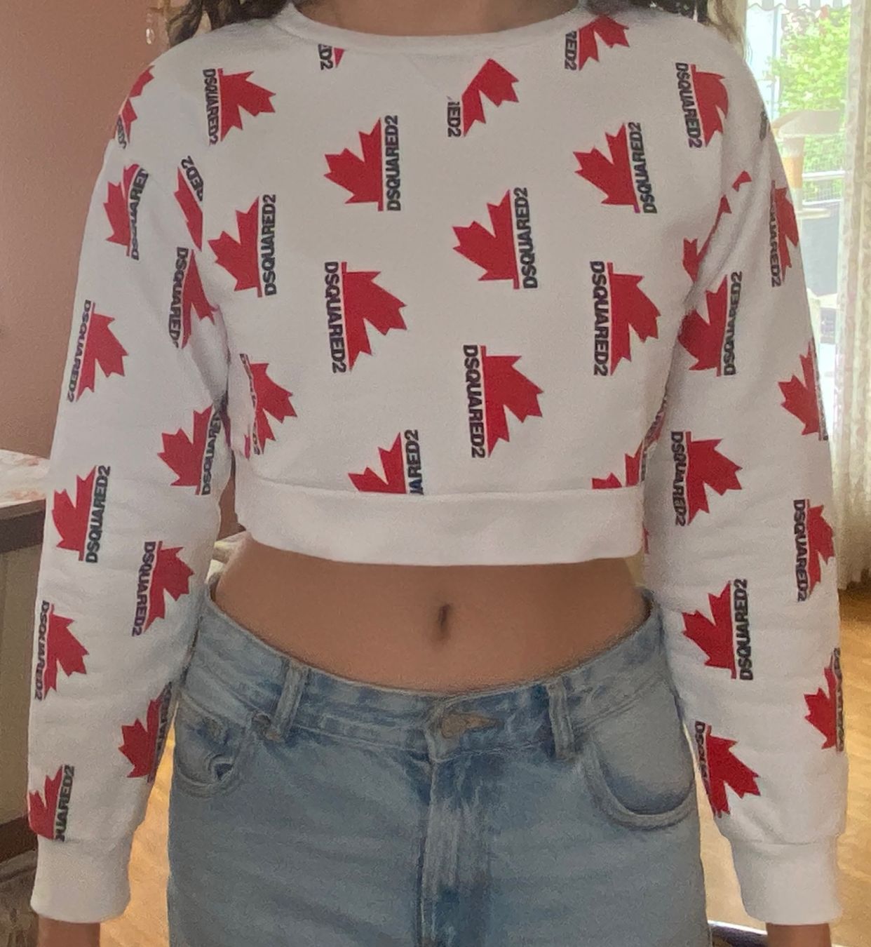 Dsquared2 Maglioni & Felpe: Dsquared2 Crop-Sweatshirt – Usato da Dübendorf venduto da cricio