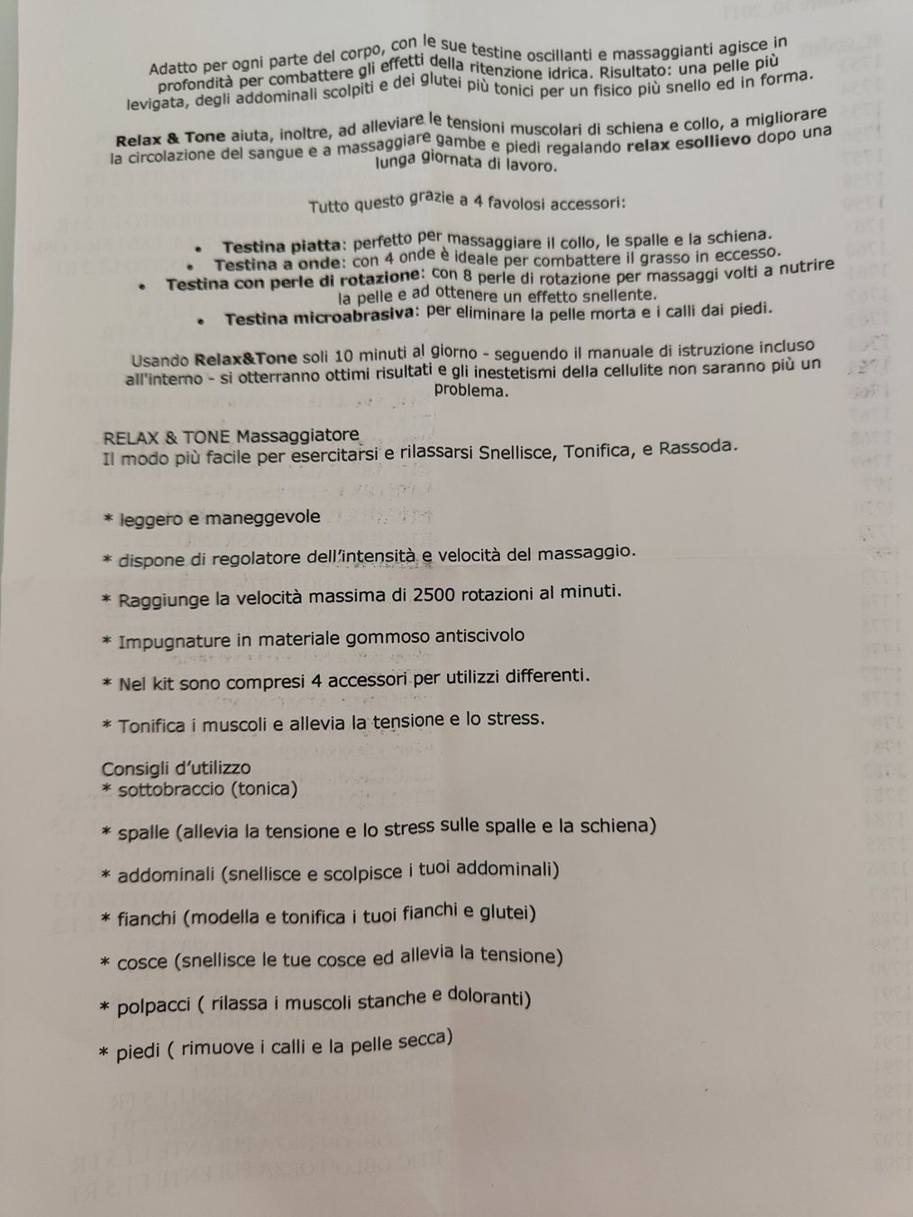 Dispositivi per massaggi: Relax&Tone Massagegerät – Nuovo (secondo la descrizione) da Rancate venduto da Solo_cose_belle 9
