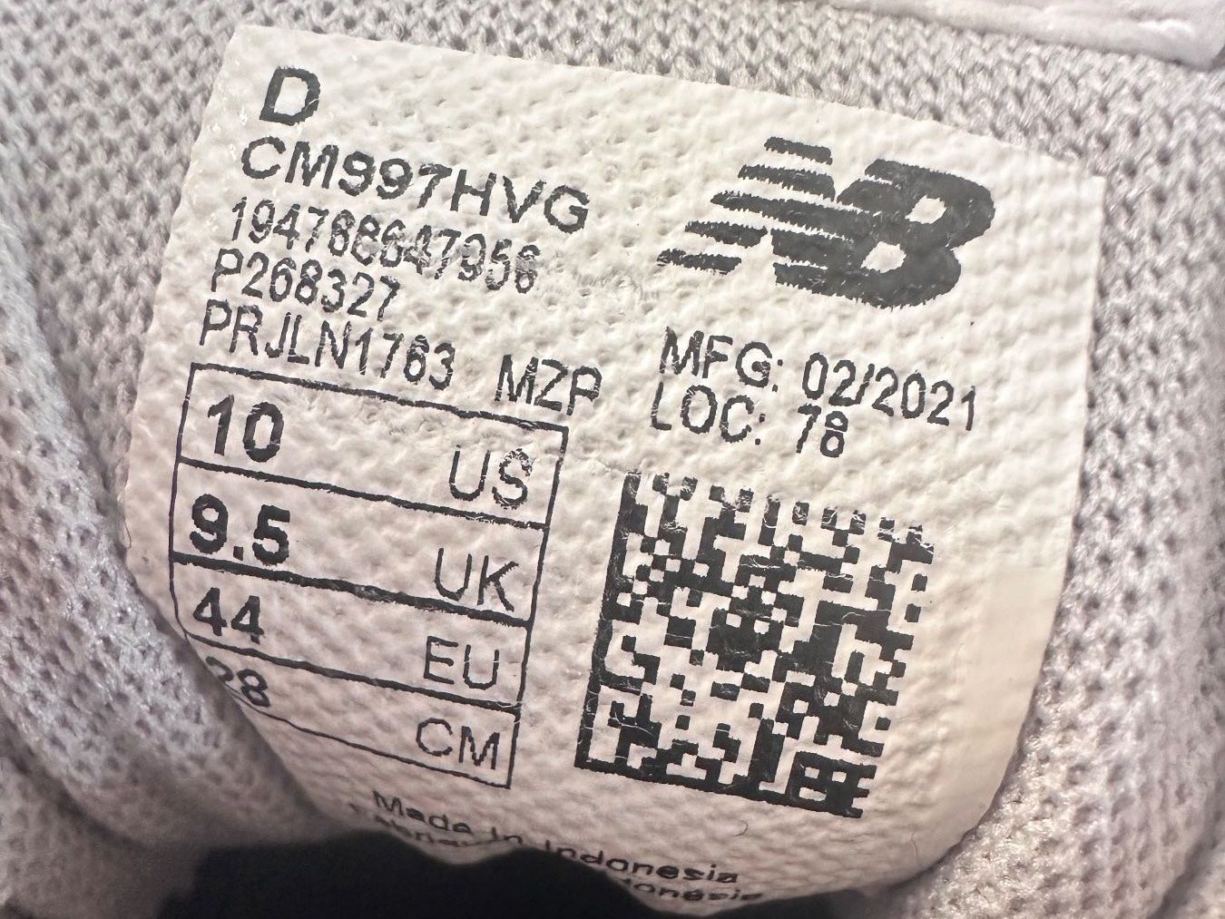 New Balance Scarpe da uomo: Basket New Balance 997H, taille 44 – Usato da Bassecourt venduto da macel 1