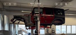 Caisse jeep  wrangler 4 port Jk 2010