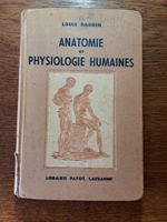 Ancien livre d'école de 1953 - Anatomie et Physiologie