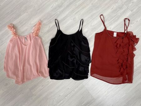 3 schicke Sommer-Tops Gr. XS/S