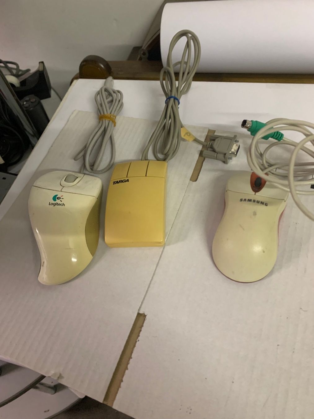 Logitech Mouse: Logitech, Targa, Samsung - 3 PC Mäuse, ältere Modelle – Difettoso da Emmen venduto da newdeal1970 2