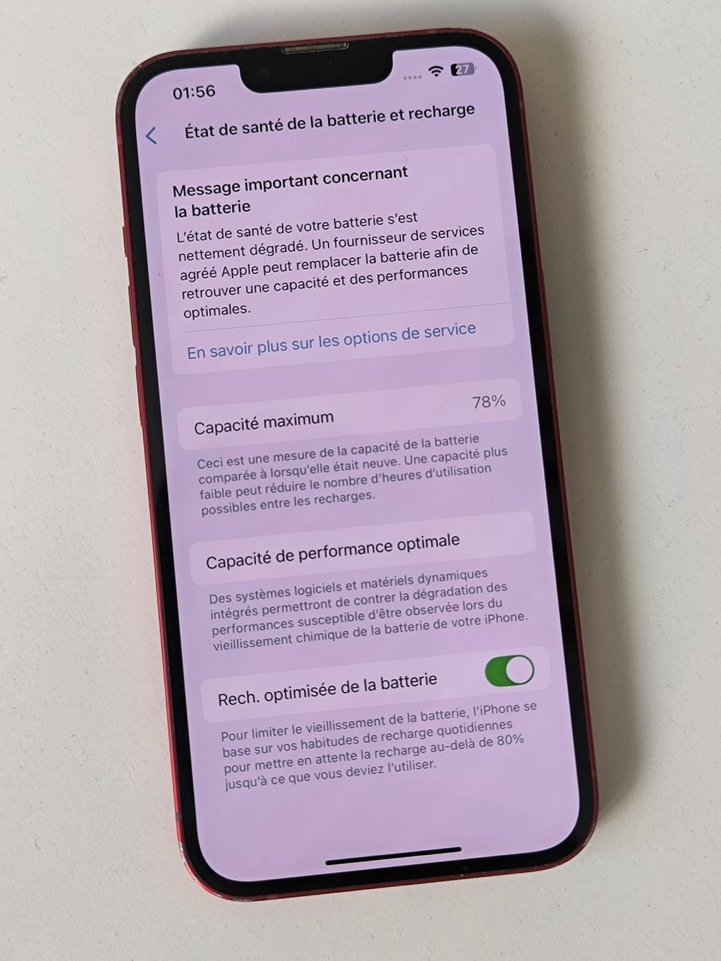 Apple Handys / Smartphones: iPhone 13 rouge 128gb – Gebraucht aus Riaz von vanucaptures 6